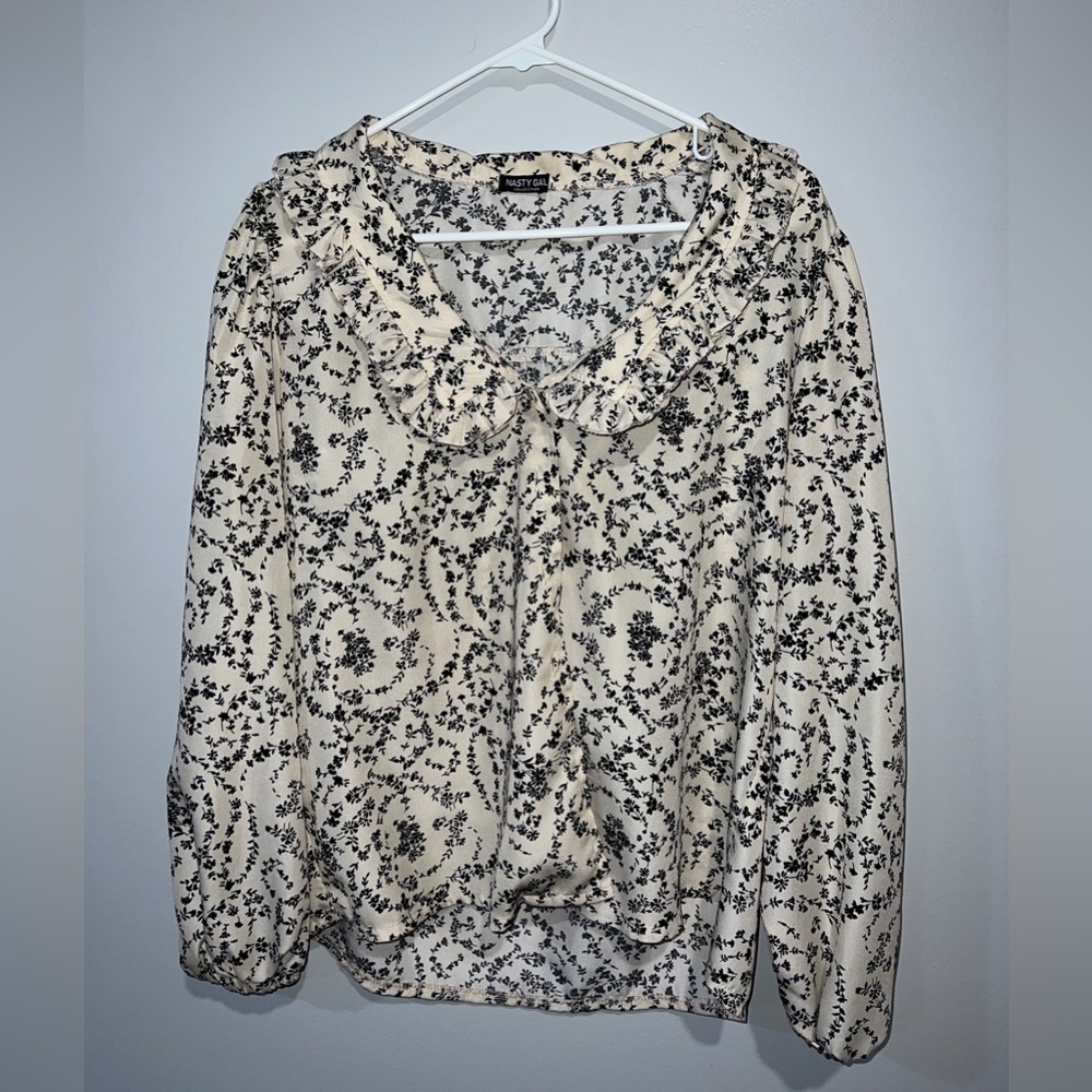 Nasty Gal Professional Blouse